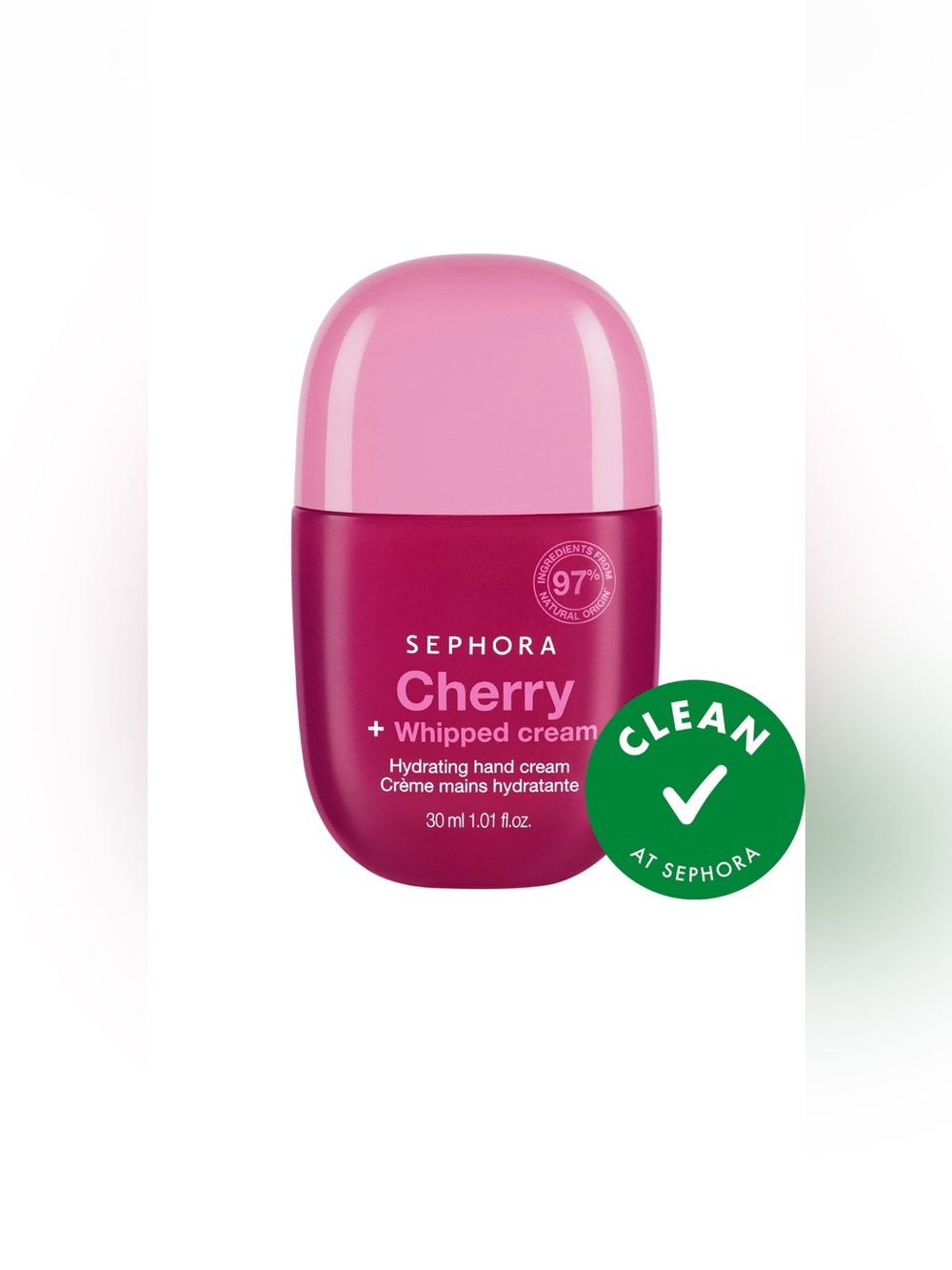 🌸SEPHORA COLLECTION Cherry + Whipped Hydrating Hand Cream 30 mL